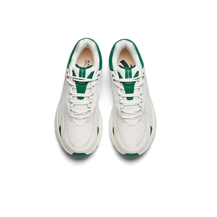 Anta AT951 Low Top Sports Casual Shoes Men's White Green-2