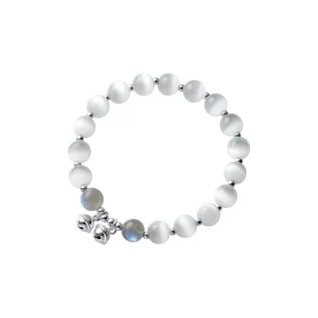 PIARA Glass Cat Eye Bracelets Women's