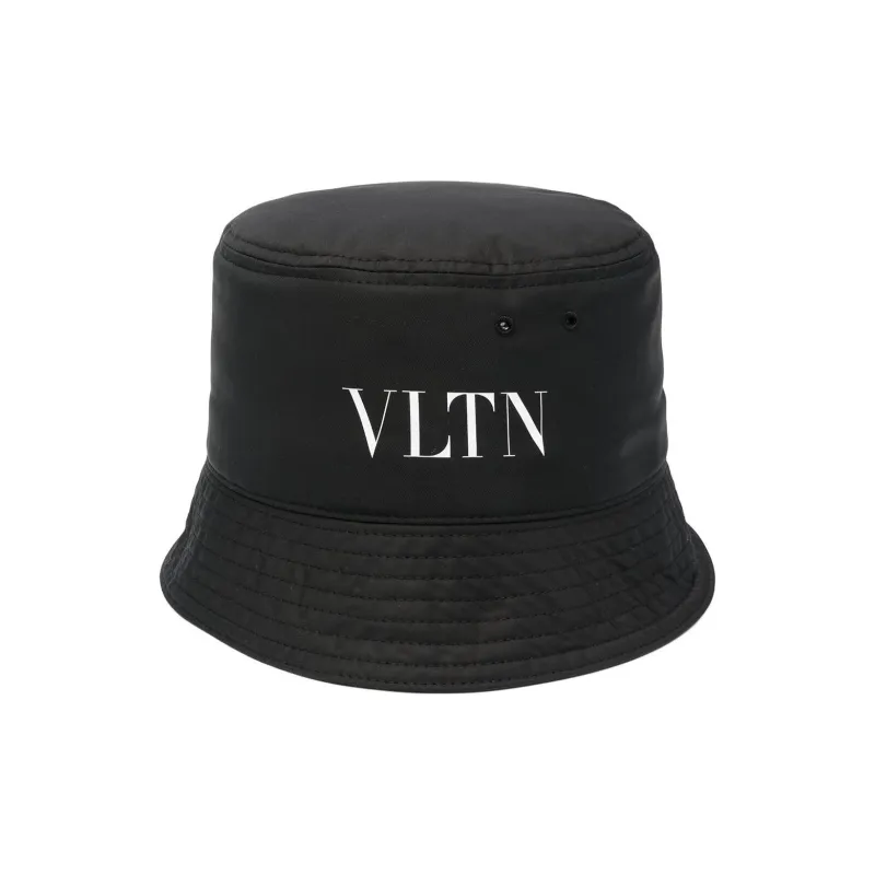 Valentino Logo Print Bucket Hat-0