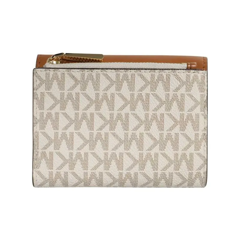 MICHAEL KORS Greenwich PVC Wallet Small Size Women's Light Umber-2