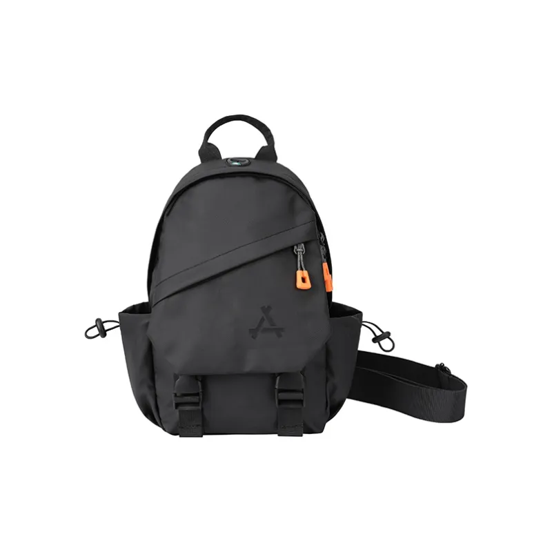 KONADCT Oxford Shoulder Bag, Crossbody Bag, Sling Bag Regular Unisex Black-1