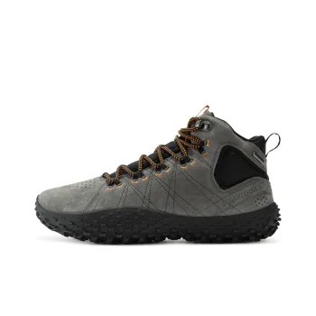 MERRELL Wrapt Anti Slip Wear Resistant Breathable Water Resistant Mid Top Casual Shoes Men's Gray