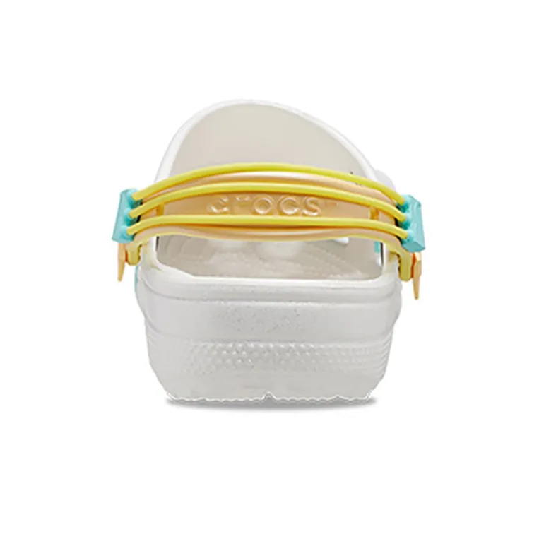 HONOR OF KINGS x Crocs Classic Clog Collaboration Heavenly Strings Clogs Unisex Silver Cai Wenji Collector's Edition-5