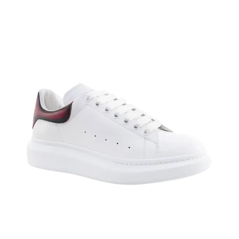 Alexander McQueen Stylish Skateboarding Shoes Men's White Purple-2