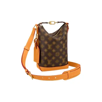 LOUIS VUITTON Hobo Cruiser Pm Blurry Monogram Brown