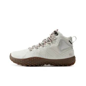 MERRELL Wrapt Anti-Slip Wear-Resistant Water-Resistant Lightweight Mid-Top Casual Shoes Women's White