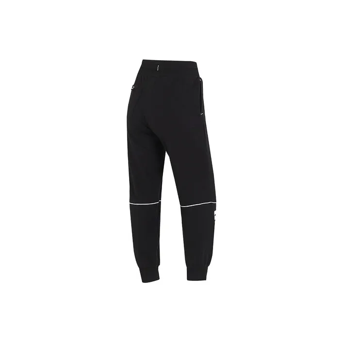 PUMA Knitted Sweatpants Women's Black-1