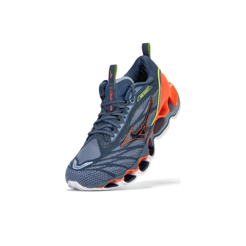 Mizuno Prophecy 11 Gray Orange-1