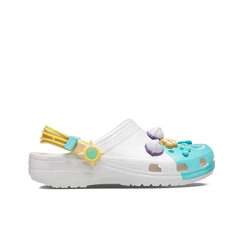 HONOR OF KINGS x Crocs Classic Clog Collaboration Heavenly Strings Clogs Unisex Silver Cai Wenji Collector's Edition-1