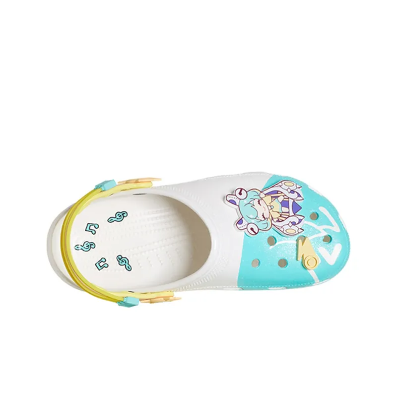 HONOR OF KINGS x Crocs Classic Clog Collaboration Heavenly Strings Clogs Unisex Silver Cai Wenji Collector's Edition-3