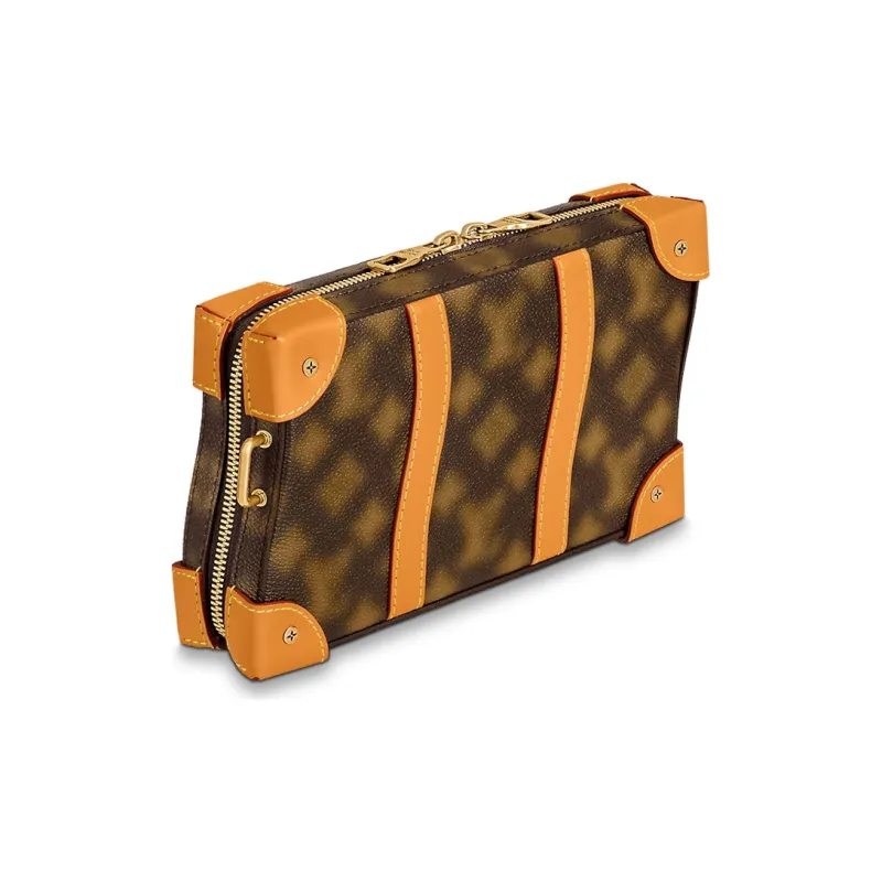 LOUIS VUITTON Soft Trunk Blurry Monogram Brown-2