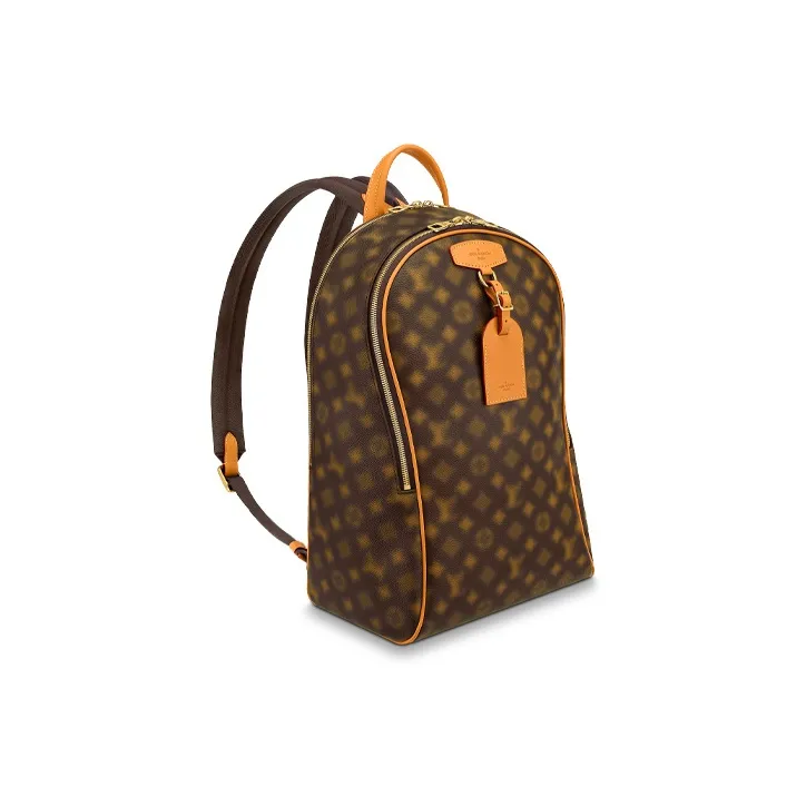 LOUIS VUITTON Ellipse Backpack Blurry Monogram Brown-1