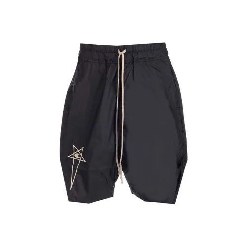 RICK OWENS Casual Shorts Men Black