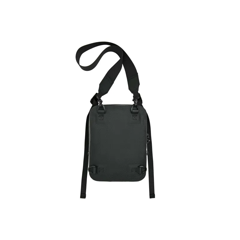 The MAD HATcher Thermoplastic Polyurethane Colorful And Transparent Backpack Shoulder Bag Unisex Black/Transparent-2