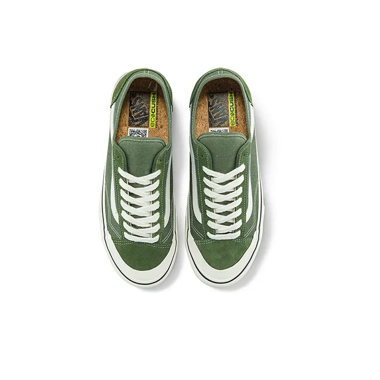Vans Style 36 Low Top Casual Skate Shoes Unisex Green-3