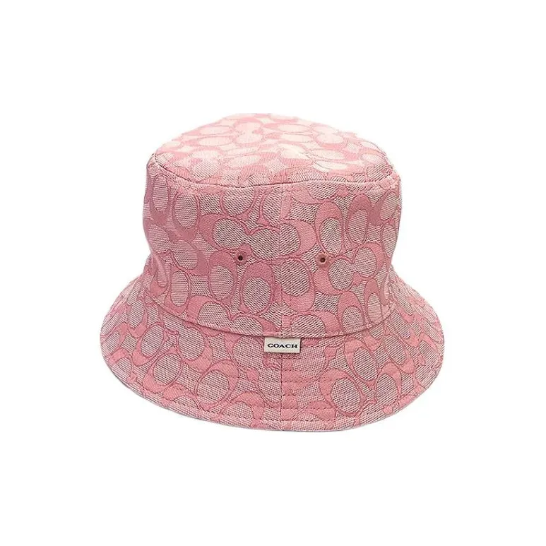 COACH Bucket Hats Women's Pink/Blue-1