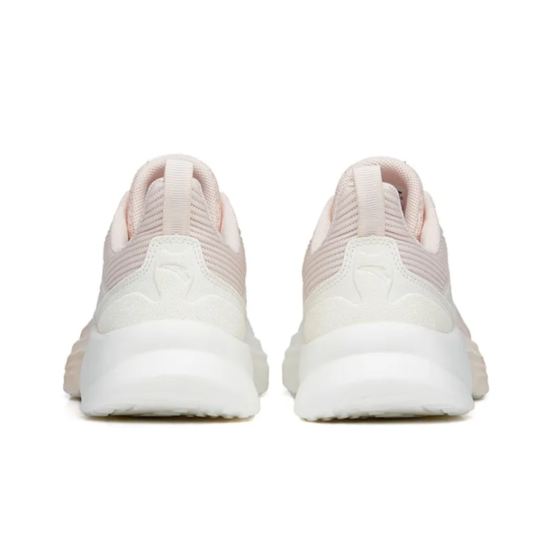 ANTA Running Collection Running Shoes Women's Low Top Ivory White/Fair Skin Tone-3