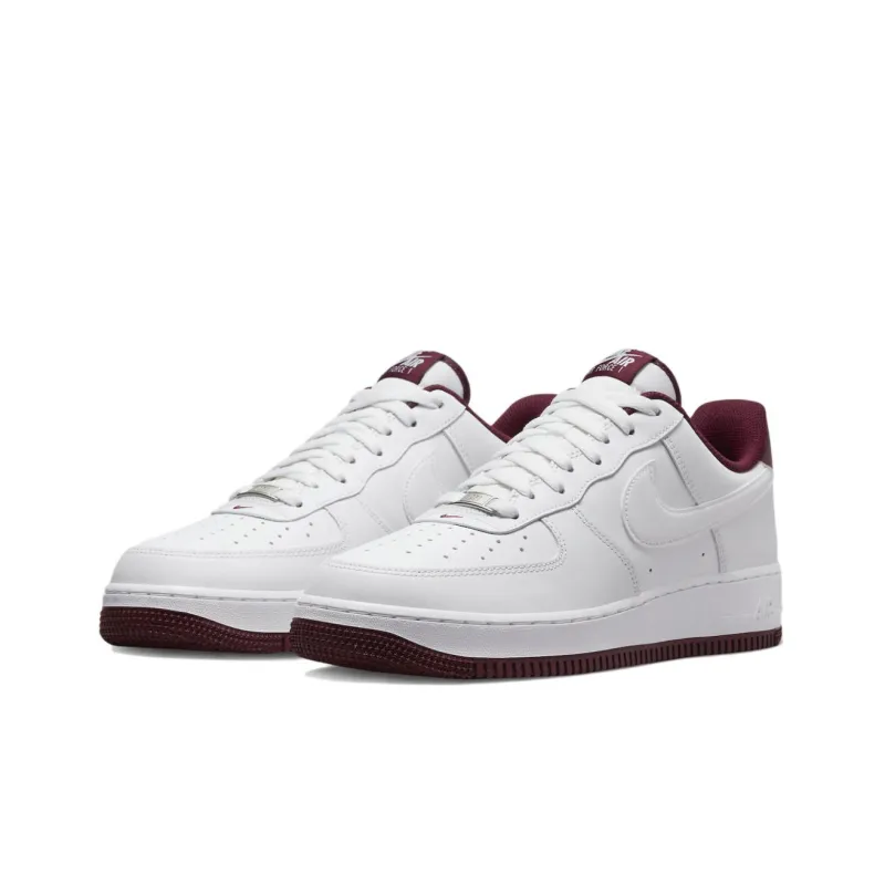 Nike Air Force 1 '07 'White Dark Beetroot'-2