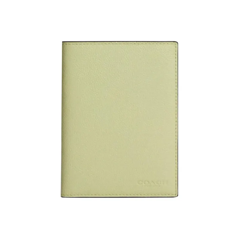 COACH Passport Case Passport Holders Green-0