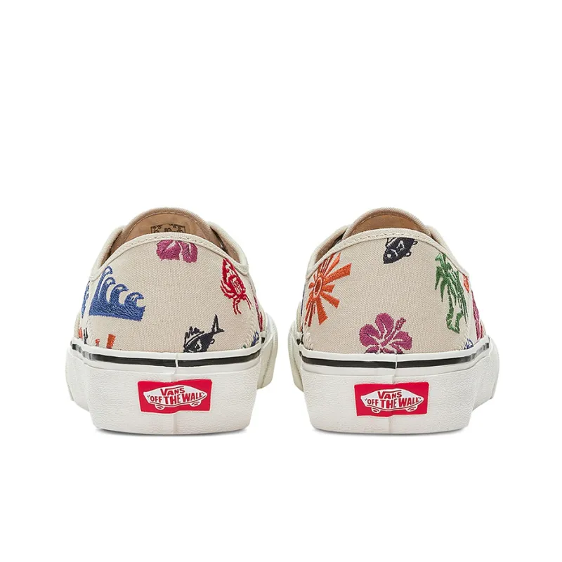 Vans Authentic Low Top Casual Skate Shoes Unisex White-4