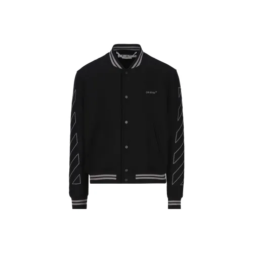 OFF-WHITE FW22 Baseball Jerseys Men Black