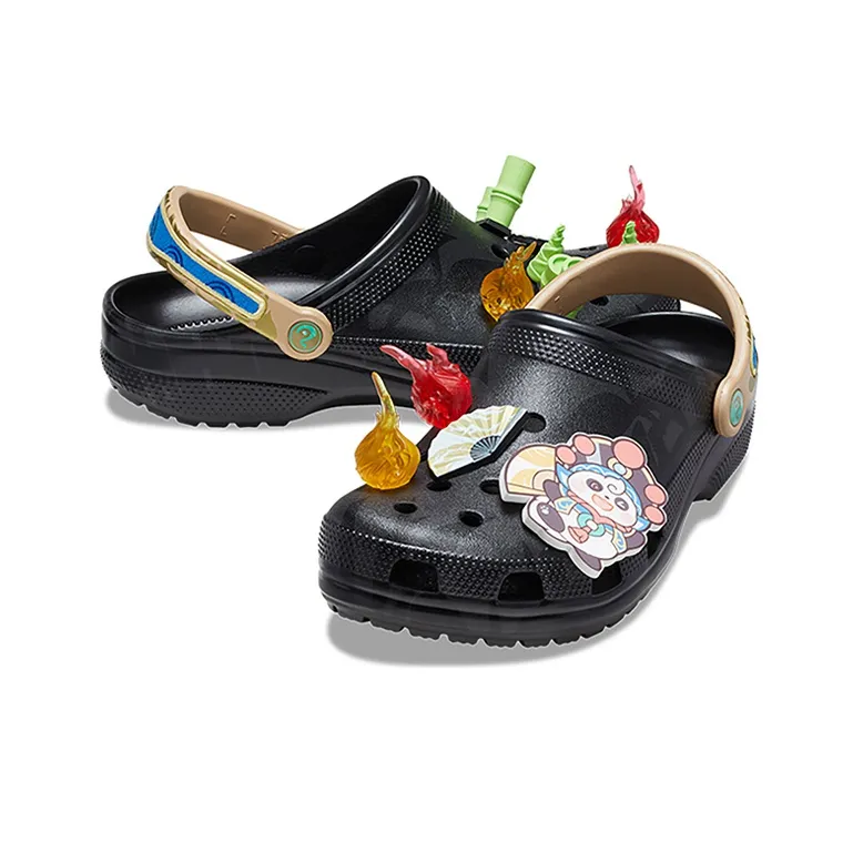 HONOR OF KINGS x Crocs Classic Clog Clogs Unisex Black Dreamy Collectible-4