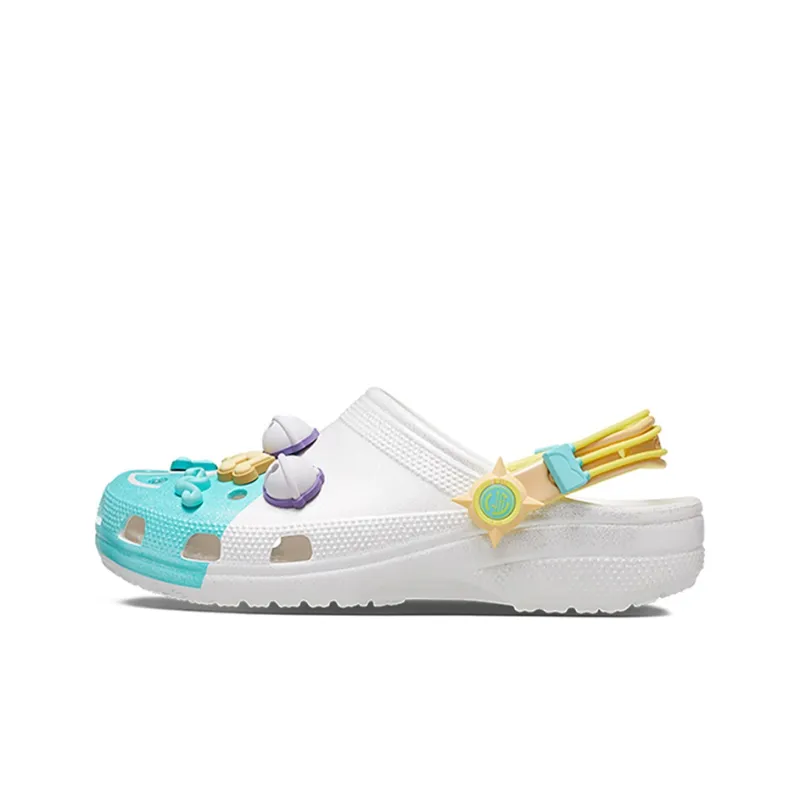 HONOR OF KINGS x Crocs Classic Clog Collaboration Heavenly Strings Clogs Unisex Silver Cai Wenji Collector's Edition-0