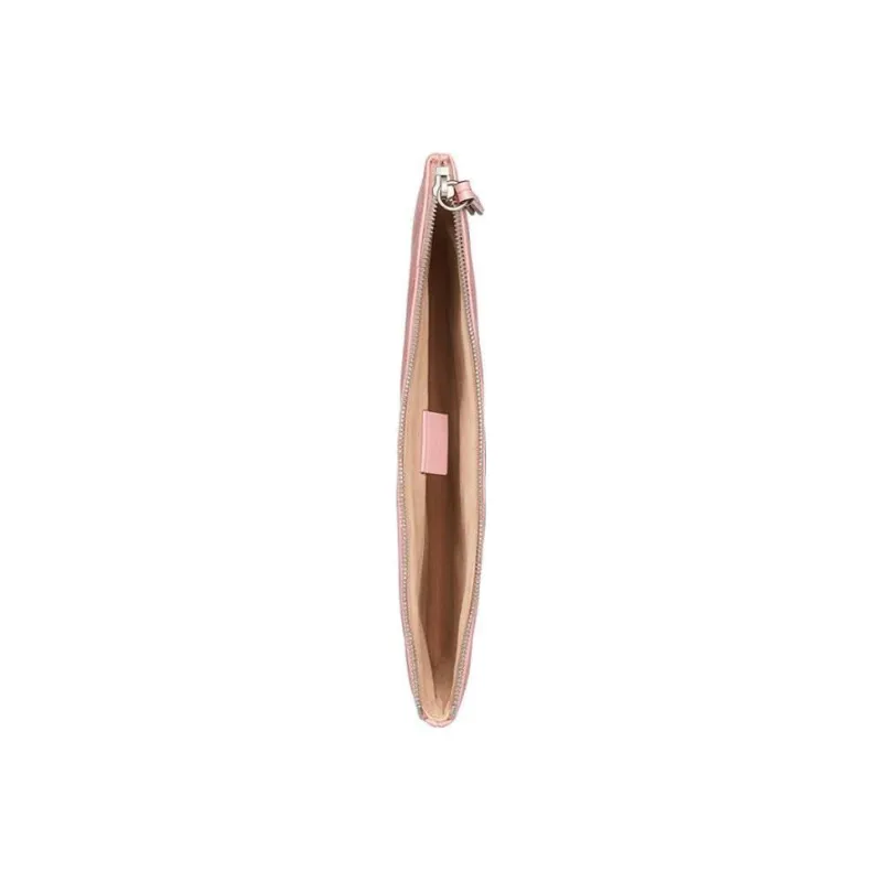 GUCCI Leather Clutch Regular Women's Pink-4