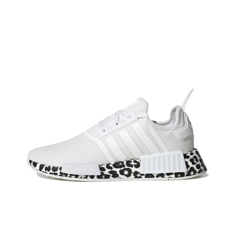 Adidas Nmd R1 Leopard White Women's-0