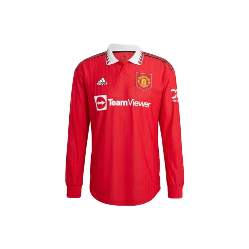 Adidas MANCHESTER UNITED THEATRE OF DREAMS Soccer Jerseys Men Red