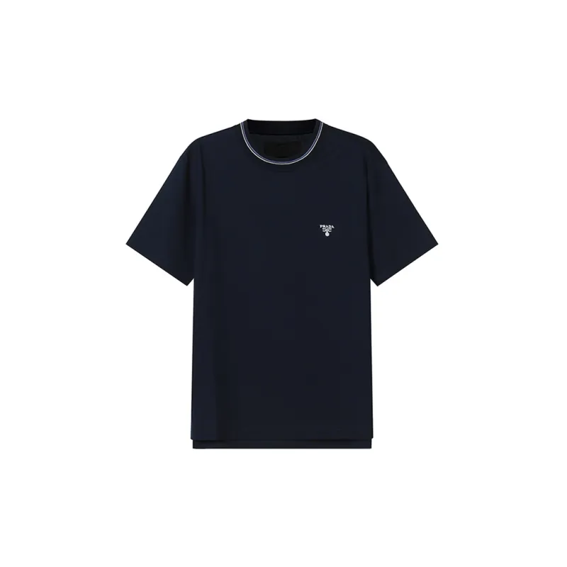 PRADA T-Shirts Men Dark Blue M - POIZON