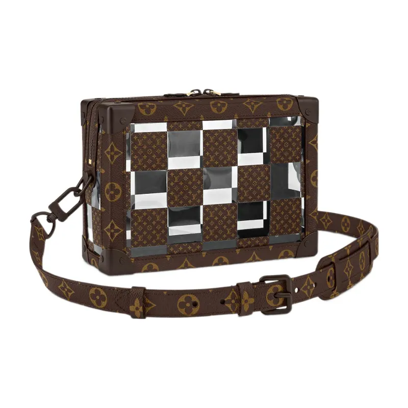 LOUIS VUITTON Soft Trunk Brown/Clear-0