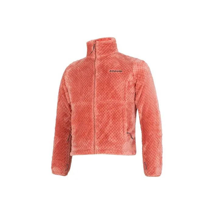 Columbia Windbreaker Jacket Women's Pink-2