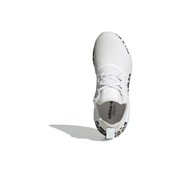 Adidas Nmd R1 Leopard White Women's-4