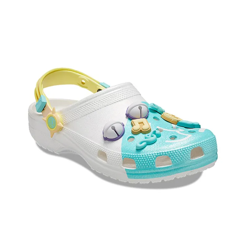 HONOR OF KINGS x Crocs Classic Clog Collaboration Heavenly Strings Clogs Unisex Silver Cai Wenji Collector's Edition-2