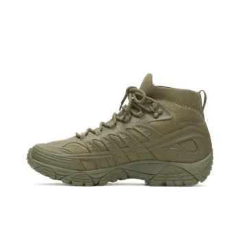 MERRELL Outdoor Shoes Men High-Top Grass Green