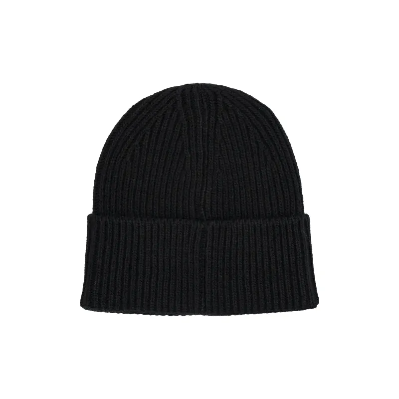 MSGM Logo Embroidered Ribbed Knit Beanie-1