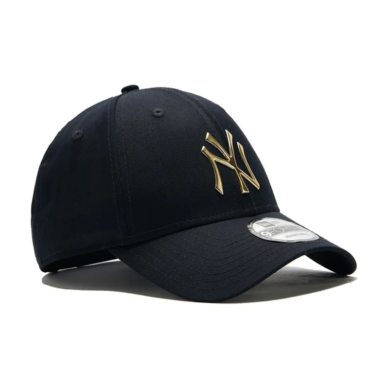 New Era New York Yankees Foil Logo Navy 9FORTY Adjustable Cap-1
