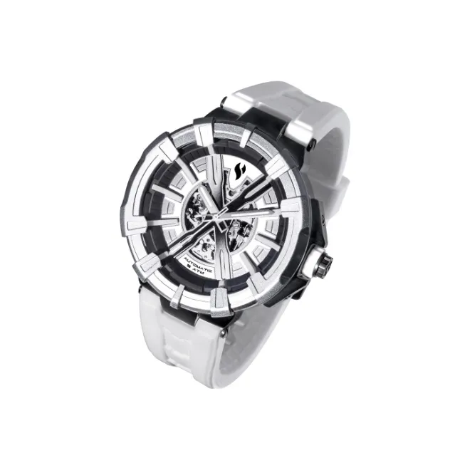 YOUNG STERNA Automatic Mechanical Movement Watch Unisex White Dial YSC0011503/504SP-1