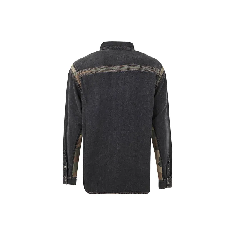 DIESEL Shirts Men Black-1