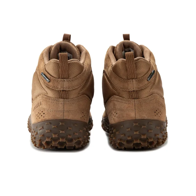 MERRELL Wrapt Casual Shoes Men Mid Top Brown Yellow-3