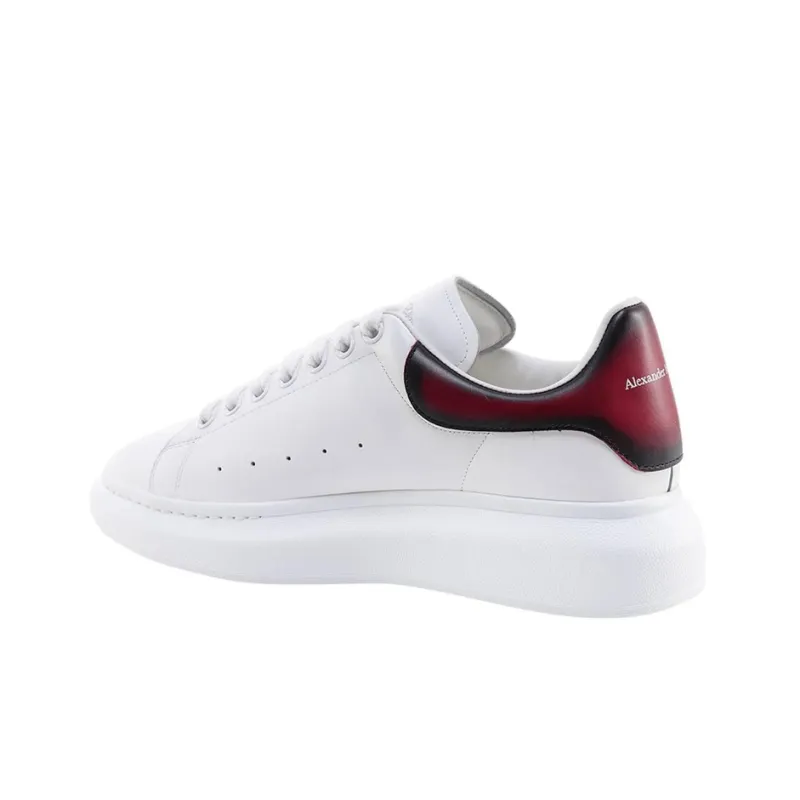 Alexander McQueen Stylish Skateboarding Shoes Men's White Purple-3
