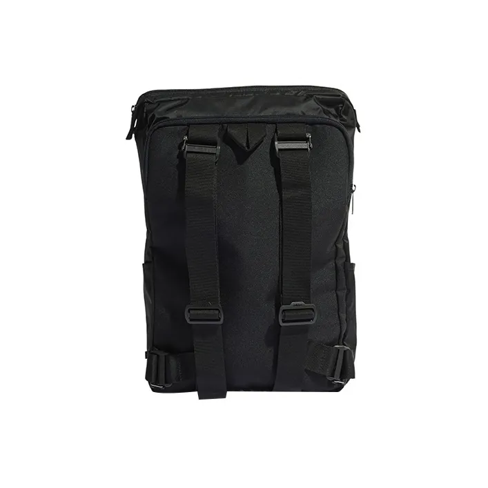 Adidas Nylon Backpack Regular Unisex Black/Metallic Silver-3