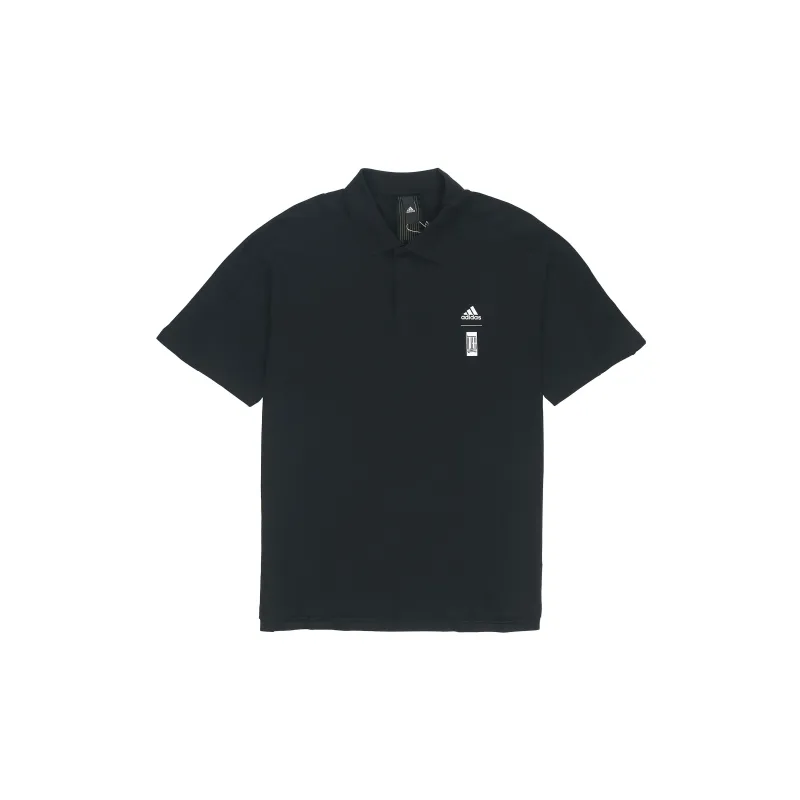 Adidas Polo Shirts Men Black-2