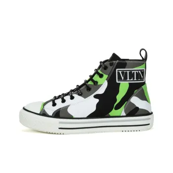 Valentino Stylish Skateboarding Shoes Men's Neon Green
