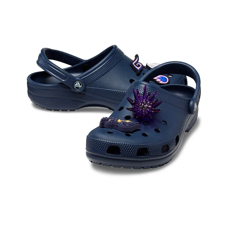 HONOR OF KINGS x Crocs Classic Clog Clogs Unisex Dark Blue Nether Flame, Sun Wukong Elite Edition-5