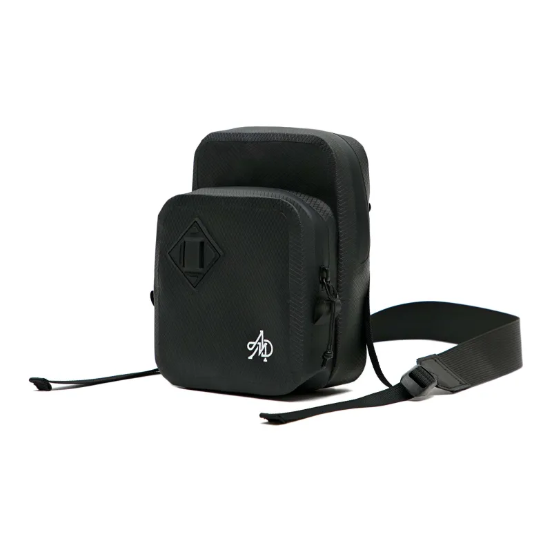 The MAD HATcher Thermoplastic Polyurethane Colorful And Transparent Backpack Shoulder Bag Unisex Black/Transparent-0