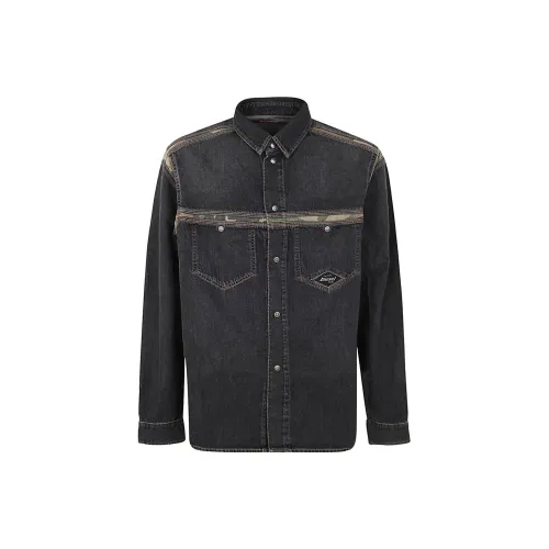 DIESEL Shirts Men Black