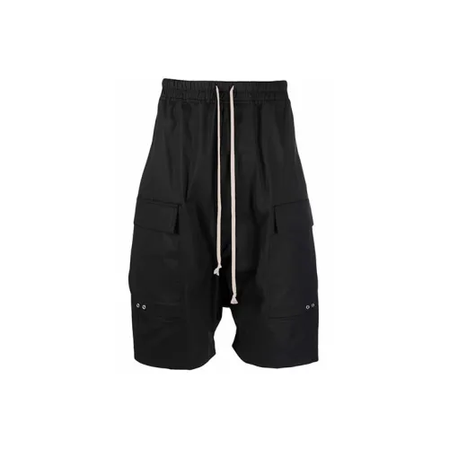 RICK OWENS Casual Shorts Men Black