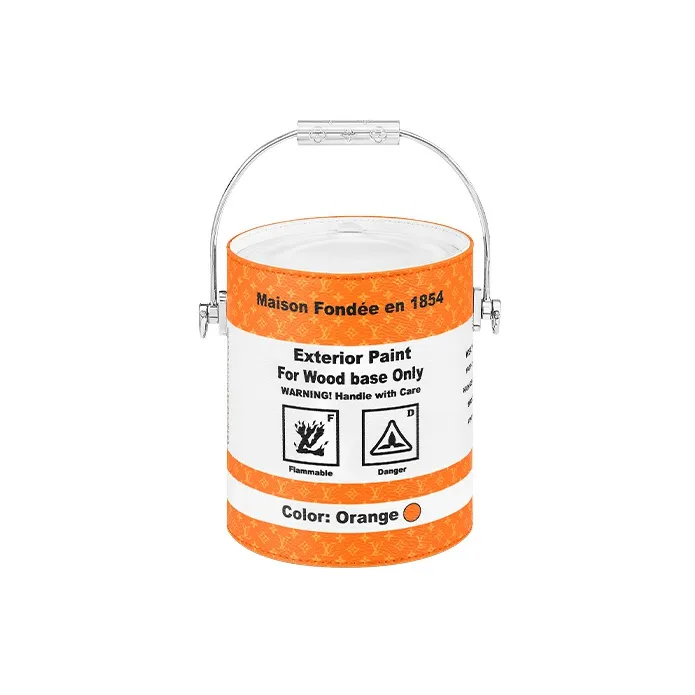 LOUIS VUITTON Lv Paint Can Orange-5